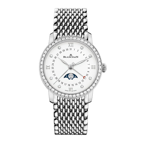 Blancpain Villeret Quantième Phases De Lune-Blancpain Villeret Quantième Phases De Lune - 6126-4628-MMB