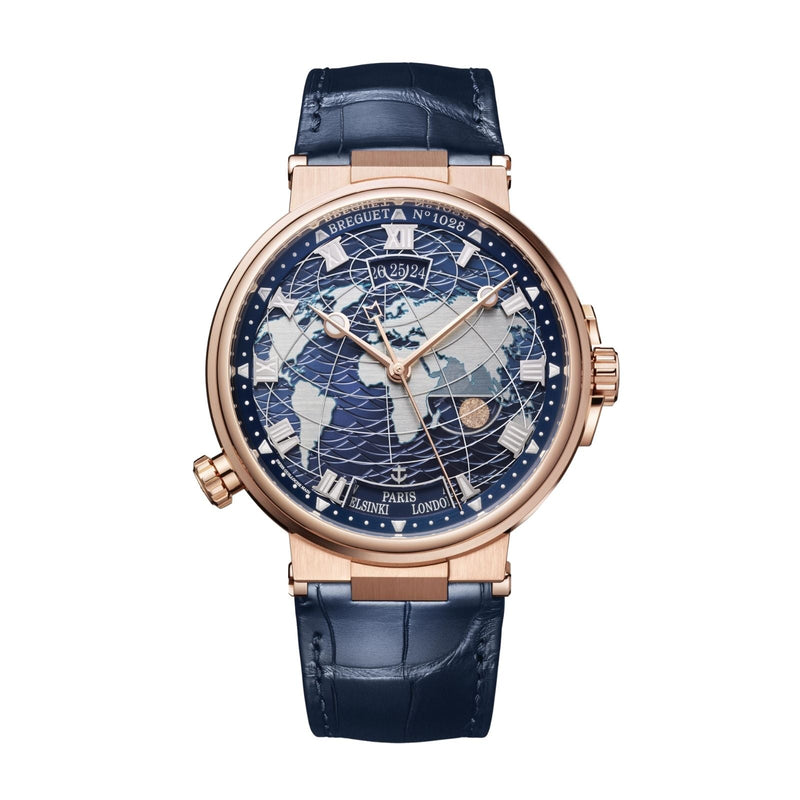 Breguet Marine Hora Mundi 5557-Breguet Marine Hora Mundi 5557 - 5557BR/YS/9WV