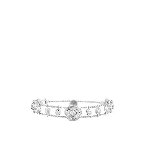 CHANEL Bouton de Camélia Bracelet-CHANEL Bouton de Camélia Bracelet - J12065