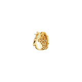 CHANEL Bouton de Camélia Earrings-CHANEL Bouton de Camélia Earrings - J12038 - CHANEL Bouton de Camélia Earrings in 18K yellow gold with diamonds.