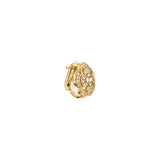 CHANEL Bouton de Camélia Earrings-CHANEL Bouton de Camélia Earrings - J12038 - CHANEL Bouton de Camélia Earrings in 18K yellow gold with diamonds.