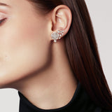 CHANEL Bouton de Camélia Earrings-CHANEL Bouton de Camélia Earrings - J12039
