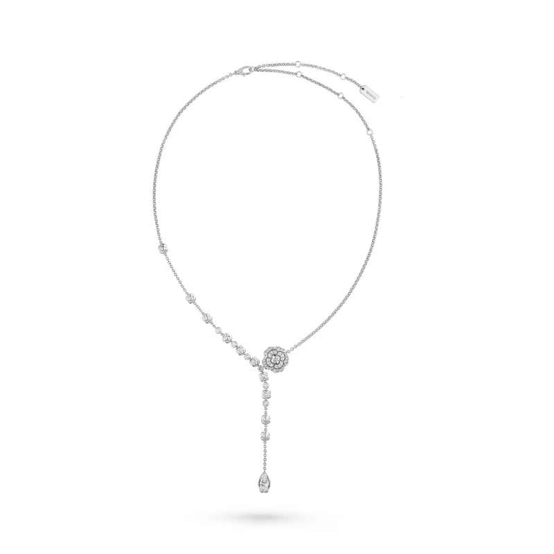 CHANEL Bouton de Camélia Necklace-CHANEL Bouton de Camélia Necklace - J12058