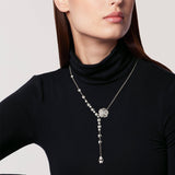 CHANEL Bouton de Camélia Necklace-CHANEL Bouton de Camélia Necklace - J12058