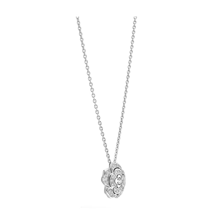 CHANEL Bouton De Camélia Necklace-CHANEL Bouton De Camelia Necklace - J12071