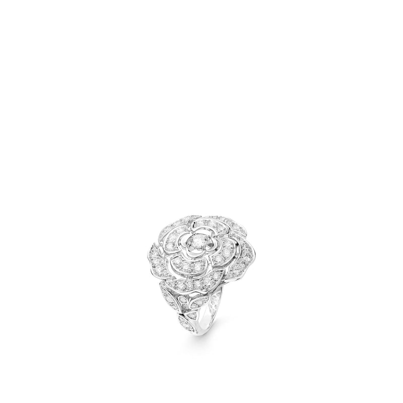 CHANEL Bouton de Camélia Ring-CHANEL Bouton de Camélia Ring - J12122