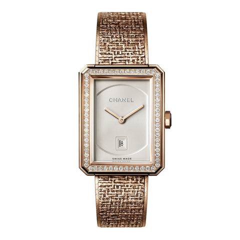CHANEL BOY·FRIEND Tweed Watch-CHANEL BOY·FRIEND Tweed Watch -
