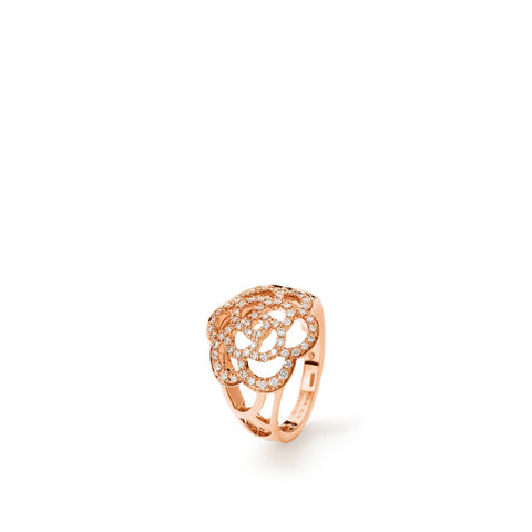 CHANEL Camélia Ajouré Ring-CHANEL Camélia Ring -