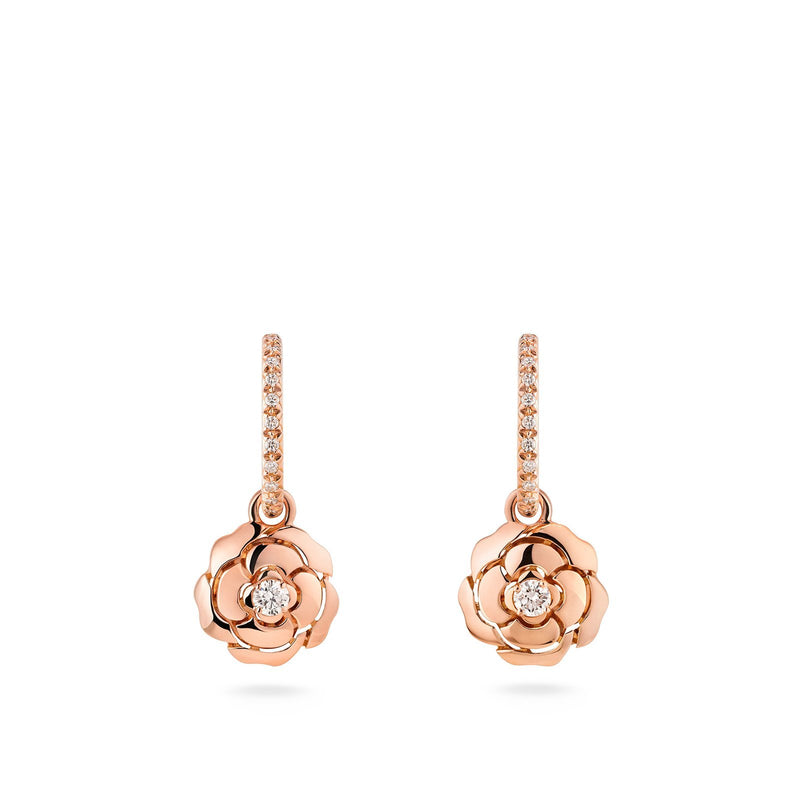 CHANEL Extrait de Camélia Earrings-CHANEL Extrait de Camélia Earrings -