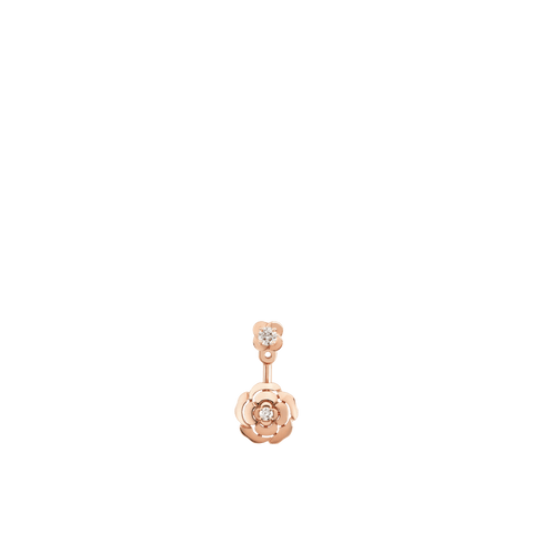 CHANEL Extrait de Camélia Single Earring-CHANEL Extrait de Camélia Single Earring - J12119