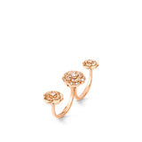 CHANEL Extrait De Camélia Transformable Ring-CHANEL Extrait De Camelia Transformable Ring - J11859