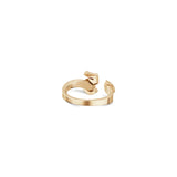 CHANEL Extrait de N°5 Ring-CHANEL Extrait de N°5 Ring - J12400 - CHANEL Extrait de N°5 Ring in 18 karat beige gold with diamonds.