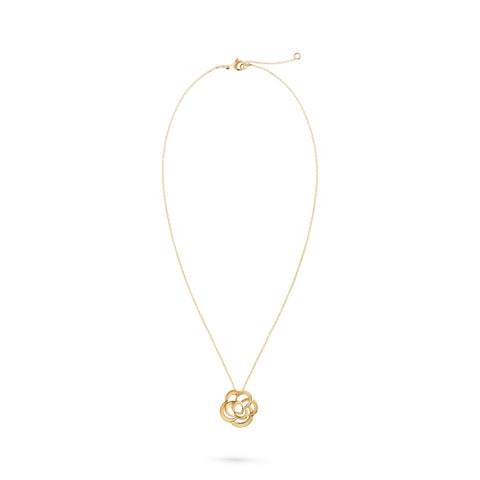 CHANEL Fil De Camélia Necklace-CHANEL Fil De Camelia Necklace - J2925