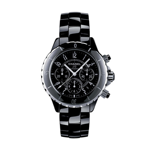CHANEL J12 Chronograph Watch, 41mm-CHANEL J12 Chronograph Watch - H0940