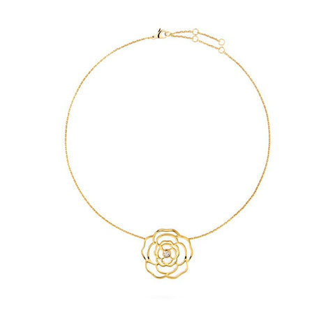 CHANEL Pétales de Camélia Necklace-CHANEL Pétales de Camélia Necklace - J11668