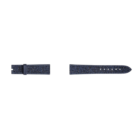 Chanel Tweed Strap Blue-Chanel Tweed Strap Blue - H6791