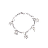 Gold Charm Bracelet-Charms Gold Bracelet -