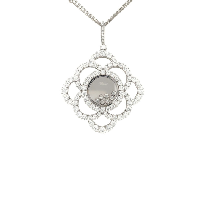 Chopard Happy Diamonds Flower Pendant-Chopard Happy Diamonds Flower Pendant - 799449-1001