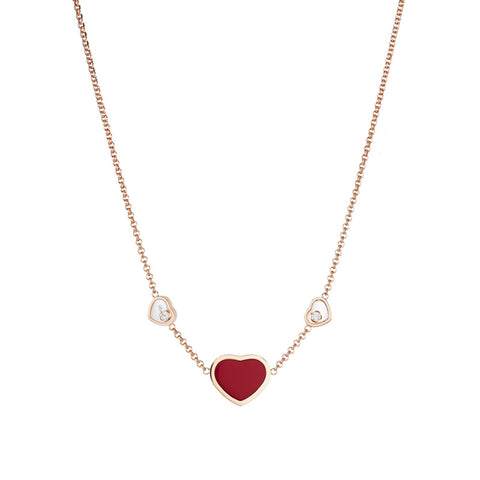 Chopard Happy Hearts Necklace-Chopard Happy Hearts Necklace - 81A082-5801