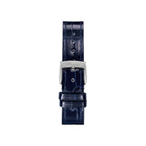 Chopard Happy Sport 33mm-Chopard Happy Sport - 278608-3001 - Chopard Happy Sport in a 33mm stainless steel case with silver dial on leather strap, featuring five moving diamonds and an automatic movement.