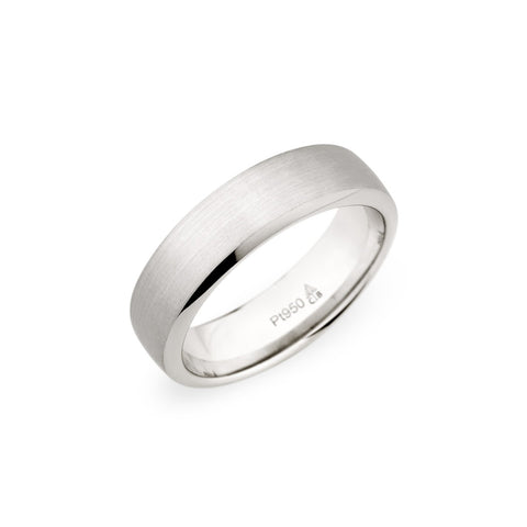 Christian Bauer Palladium Matte Band 6mm-Christian Bauer Palladium Matte Band 6mm -