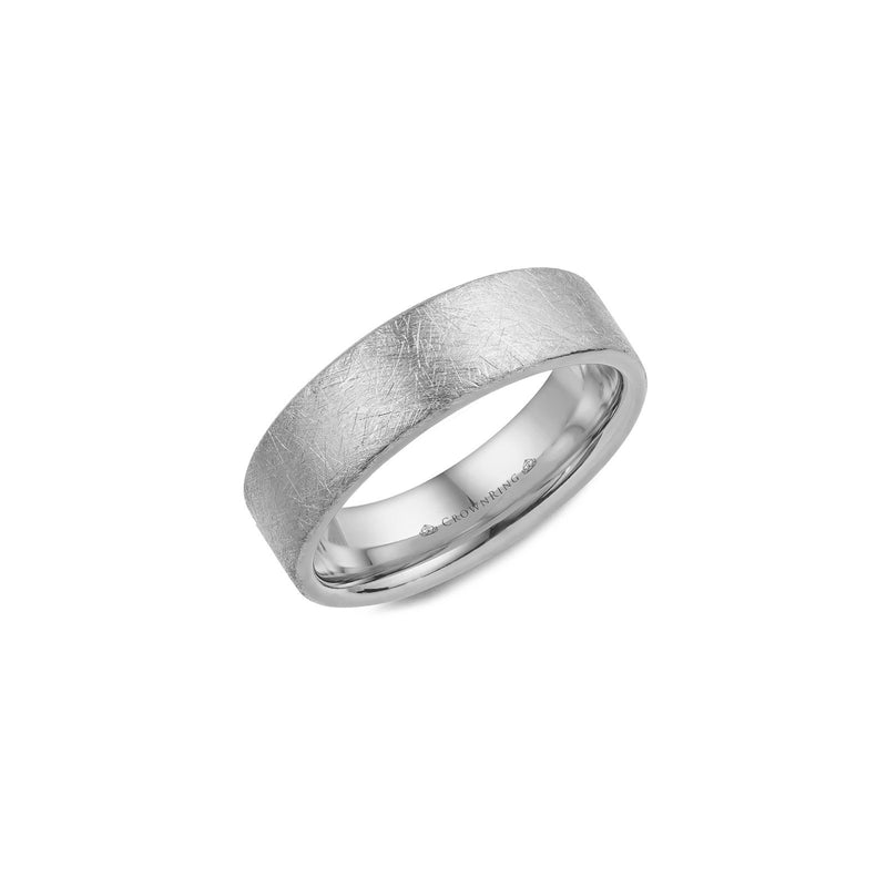 Crown Ring Classic Wedding Band-Crown Ring Classic Wedding Band -