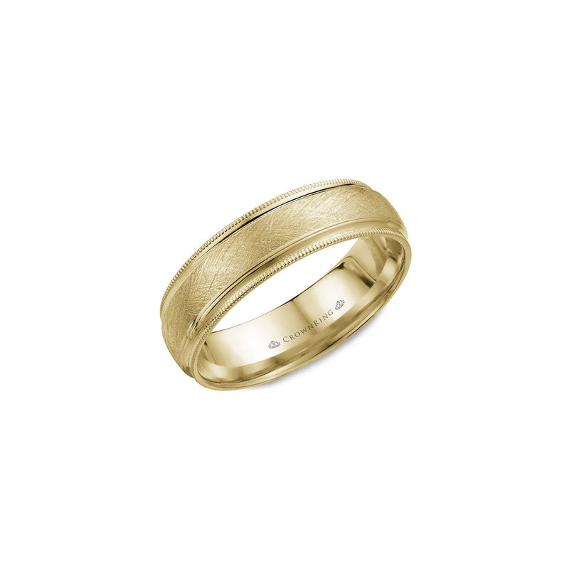 Crown Ring Classic Wedding Band-Crown Ring Classic Wedding Band -