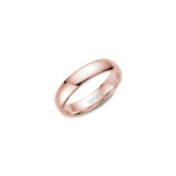 Crown Ring Dome Traditional Wedding Band-Crown Ring Dome Traditional Wedding Band -