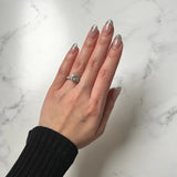 Cushion-cut Diamond Engagement Ring-Cushion-cut Diamond Engagement Ring - DRMFI00216
