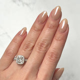 Rahaminov Diamonds Cushion-cut Diamond Engagement Ring-Cushion-cut Diamond Engagement Ring - DRRAH00117