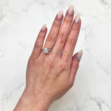 Cushion-cut Diamond Ring-Cushion-cut Diamond Ring - DRJST02909