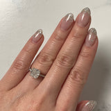 Cushion-cut Engagement Ring-Cushion-cut Engagement Ring - DRJST02268