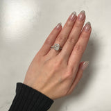 Cushion-cut Engagement Ring-Cushion-cut Engagement Ring - DRJST02320
