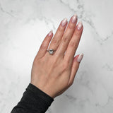 Cushion-cut Engagement Ring-Cushion-cut Engagement Ring - DRJST02847