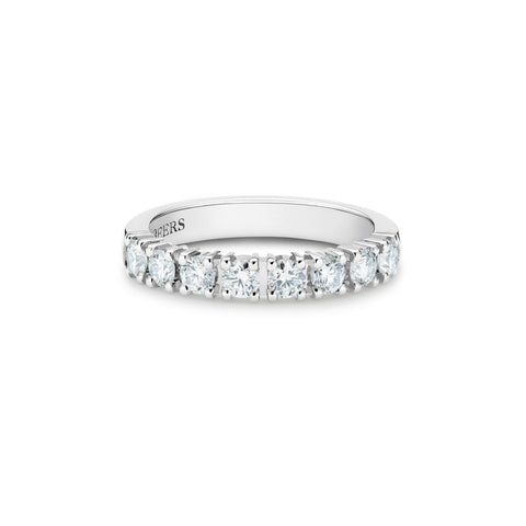 De Beers Classic Half Eternity Band-De Beers Classic Half Eternity Band - J1CW01Z06P52