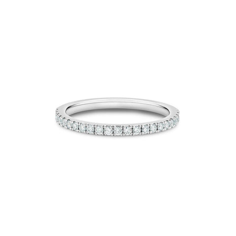 De Beers Classic Half Eternity Band-De Beers Classic Half Eternity Band - J1EX05Z00P52