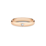 De Beers Classic One Diamond Band, 3mm-De Beers Classic One Diamond Band, 3mm - J1EU12Z00K53