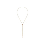 De Beers Dewdrop Lariat Necklace-De Beers Dewdrop Necklace in 18 karat rose gold with diamonds.
