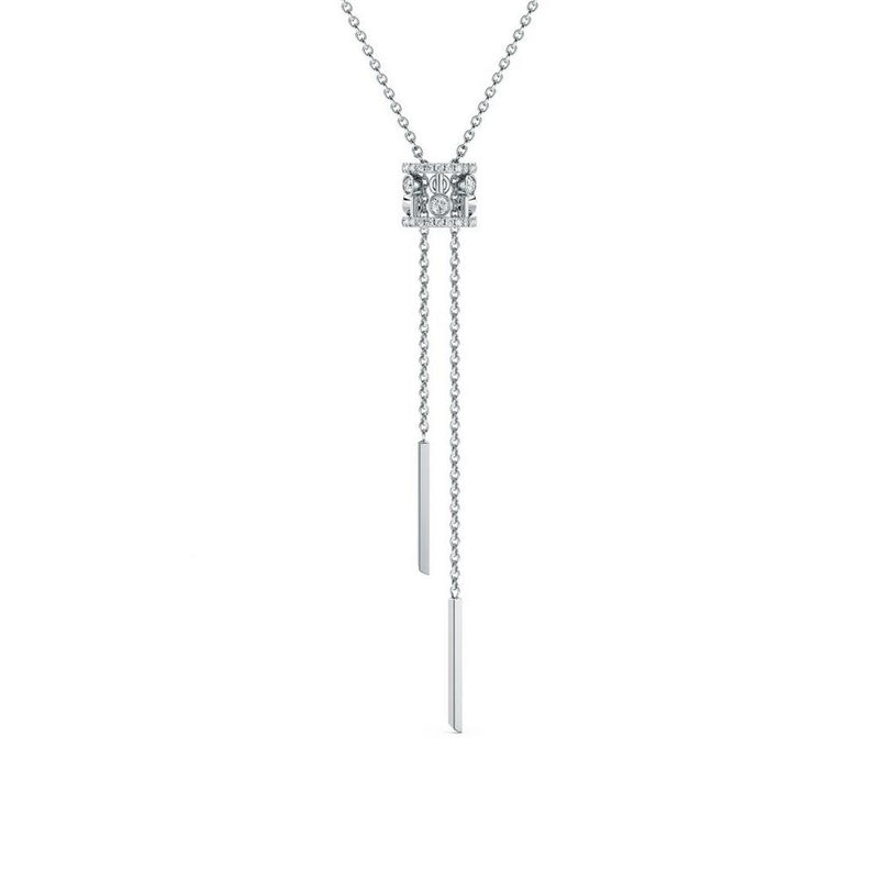 De Beers Dewdrop Necklace-De Beers Dewdrop Necklace - J5FU06Z00W80