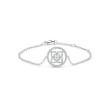 De Beers Enchanted Lotus Diamond Bracelet-De Beers Enchanted Lotus Diamond Bracelet - J3FK84Z00W - De Beers Enchanted Lotus Diamond Bracelet in 18 karat white gold.