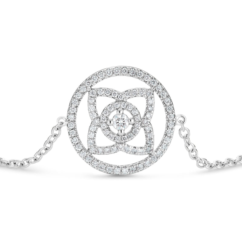 De Beers Lotus by De Beers Diamond Bracelet-De Beers Enchanted Lotus Diamond Bracelet - J3FK84Z00W