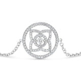 De Beers Enchanted Lotus Diamond Bracelet-De Beers Enchanted Lotus Diamond Bracelet - J3FK84Z00W