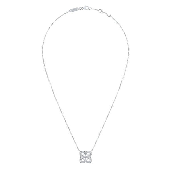 De Beers Lotus by De Beers Diamond Necklace-De Beers Enchanted Lotus Diamond Necklace - N1035050045