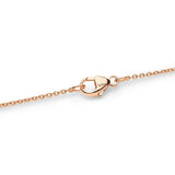 De Beers Enchanted Lotus Medal Necklace-De Beers Enchanted Lotus Medal Pendant in Rose Gold -
