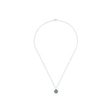 De Beers Enchanted Lotus Malachite Necklace-De Beers Enchanted Lotus Malachite Necklace in 18 karat white gold with diamonds.