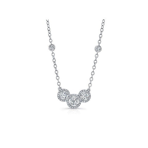 De Beers Forevermark Diamond Necklace-De Beers Forevermark Diamond Necklace - 577669