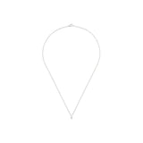 De Beers My First De Beers Clea One Diamond Pendant-De Beers My First De Beers Clea One Diamond Pendant in White Gold -