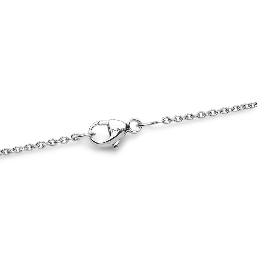 De Beers My First De Beers Clea One Diamond Pendant in White Gold -