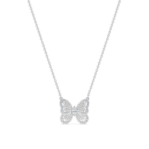 De Beers Portraits of Nature Butterfly Pendant-De Beers Portraits of Nature Butterfly Pendant - J5PN11M00W45
