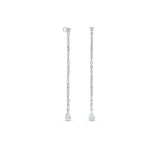De Beers Snow Dance Long Earrings-De Beers Snow Dance Long Earrings - J2LC02D10W